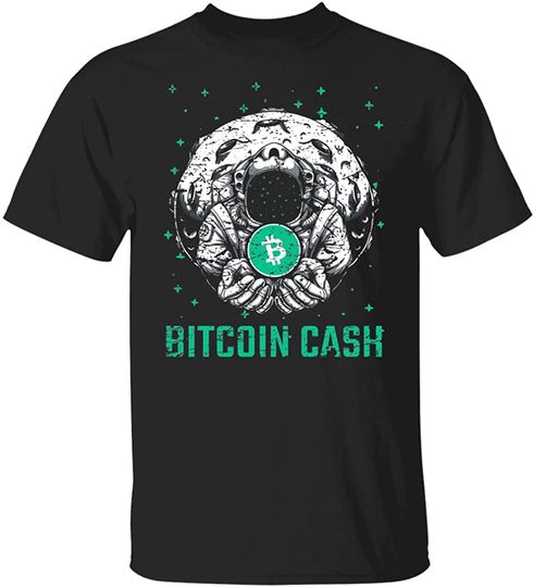 Discover T-Shirt Clássico Unissex Limited Bitcoin Cash Cryptocurrency