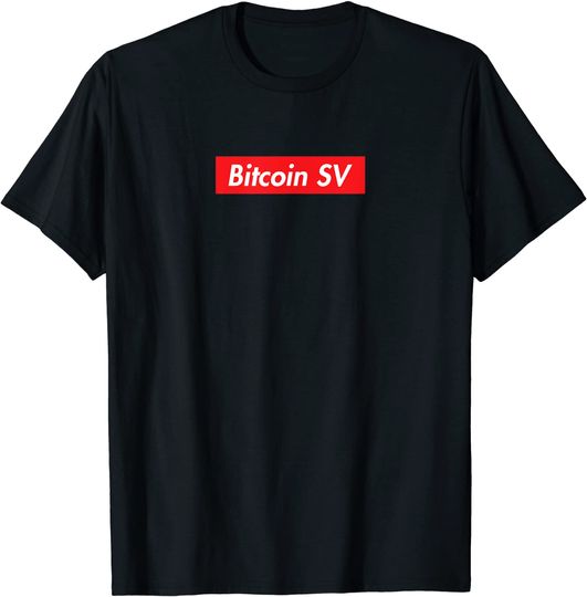 Discover T-Shirt Bitcoin Cash Red Box Stylish Street Wear Logo Bitcoin Cash