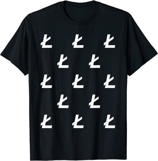 Discover Litecoin Criptocurrencia Dinero Blockchain Crypto Unissex Camiseta para Homem e Mulher