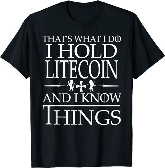 Discover Litecoin Invertir Camiseta Unissex