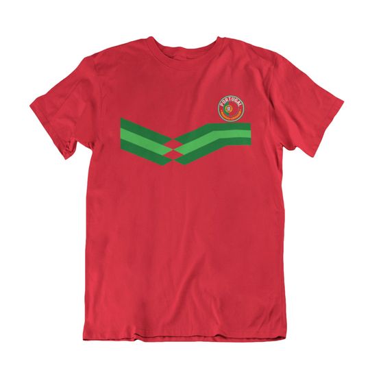 Discover Camiseta para Homem e Mulher Portugal Football Unissex T-Shirt Euro