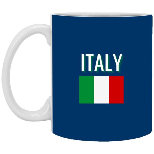 Discover Caneca de Cerâmica Clássica Italy Euro Mug