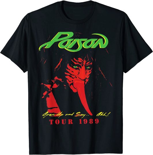 Discover Poison Tour 1989 T-Shirt