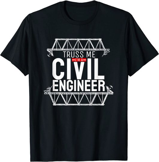 Discover Unissex T-Shirt Treliças Camiseta Ingeniero Para Homem E Mulher