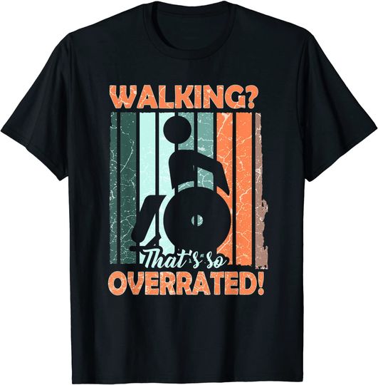 Discover Unissex T-Shirt Camiseta Humor Discapacidad presente para Dia Internacional das Pessoas com Deficiência