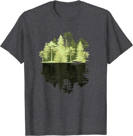 Discover T-shirt Camiseta Manga Curta Masculino Feminino Paisagem Natural Floresta Vida Selvagem