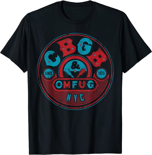Discover Unissex T-Shirt 1973 CBGB - T-shirt Retro 1973