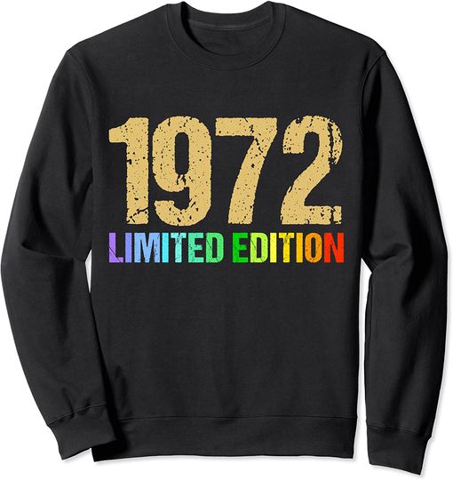 Discover Suéter Sweater para Homem e Mulher 1972 Edicão Limitada