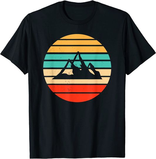 Discover Unissex T-Shirt Dia Internacional Da Montanha Um Presente Clássico das Montanhas do Sol para os Montanheiros