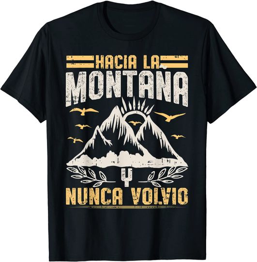 Discover Unissex T-Shirt Dia Internacional Da Montanha Viajar Mundo