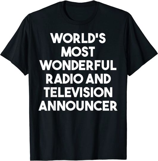 Discover T-shirt Camisete Manga Curta Masculino Feminino Presente Ideal para Locutor de Rádio