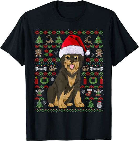 Discover Feo presente de Natal para o cão Yorkshire Terrier t-shirt