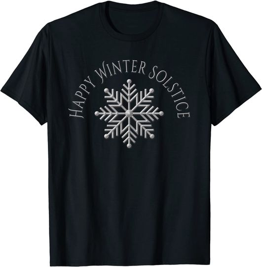 Discover T-shirt Camisola Manga Curta Unissexo Presente de Solstício de Inverno