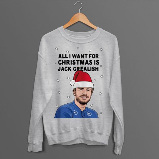 Discover Suéter Sweatshirt Natal Jack Grealish