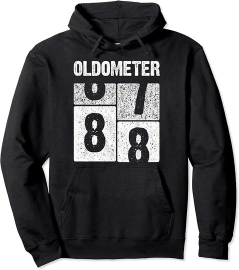 Discover Hoodie Sweater Com Capuz 1932 Oldometer Presente De Aniversário De 88 Anos, Nascido Em 1932