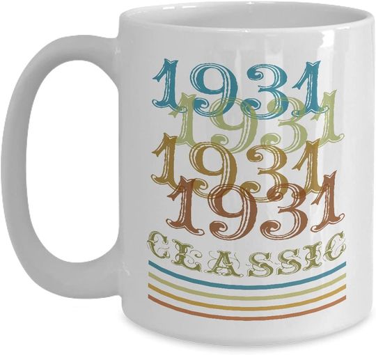 Mug Caneca de Cerâmica Clássica Classic 1931
