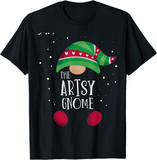 Discover T-shirt de Gnomo de Natal para Homem e Mulher