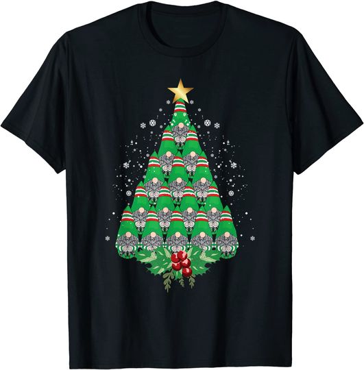 Discover Árvore de Natal Gnomo decoração de Natal Gnomos T-shirt
