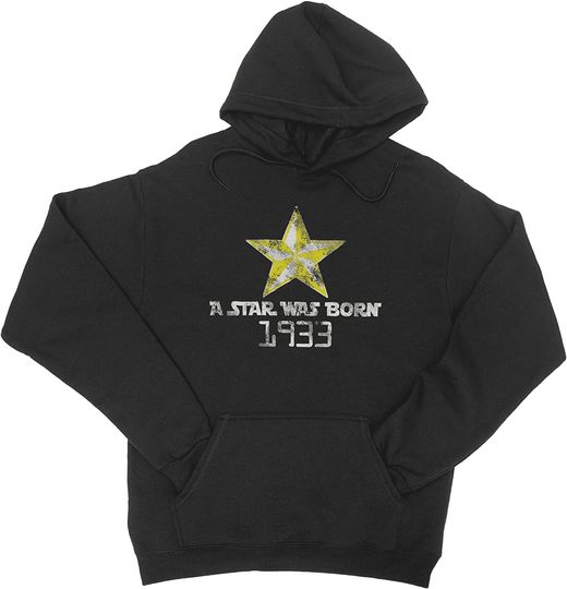 Discover Hoodie Sweater com Capuz Unissexo Uma Estrela Nasceu em 1933