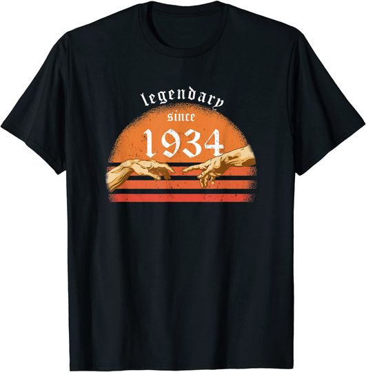 Discover Unissex T-Shirt Camiseta 1934 Miguel Ángel Desde 1934