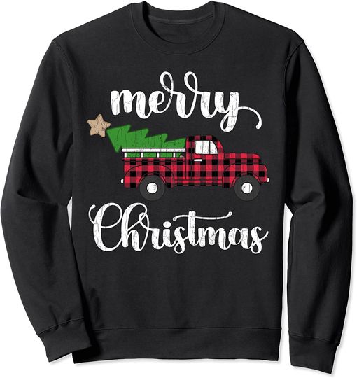 Discover Suéter Sweatshirt Unissexo Merry Christmas Feliz Natal