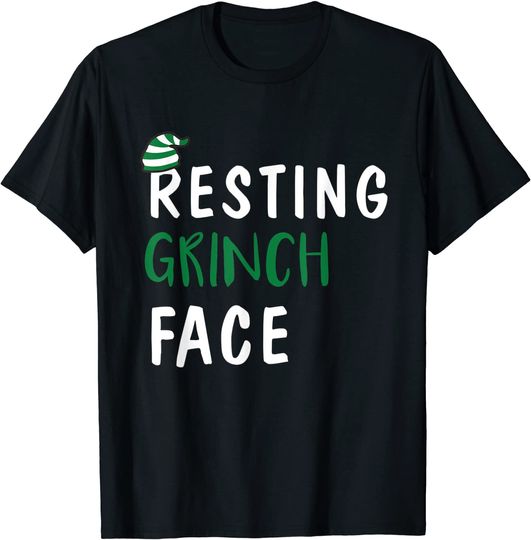 Discover Unissex T-Shirt Grinch Camiseta Para Homem E Mulher Descanso Cara Grínch