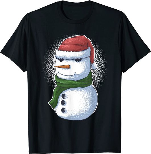 Boneco de Neve | T-shirt Manga Curta Unissexo