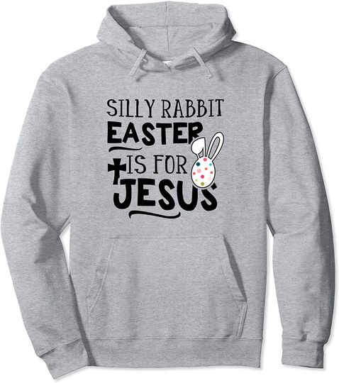 Discover Hoodie Sweater Com Capuz Jesus Cristo Coelho Parvo Páscoa É Para Jesus - Cristo