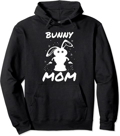Discover Hoodie Sweater Com Capuz Coelho Gigante Bunny Mom