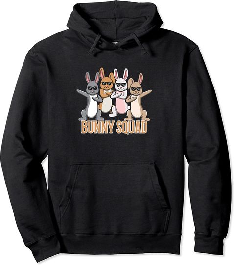 Discover Hoodie Sweater Com Capuz Coelho Gigante  Bunny Squad
