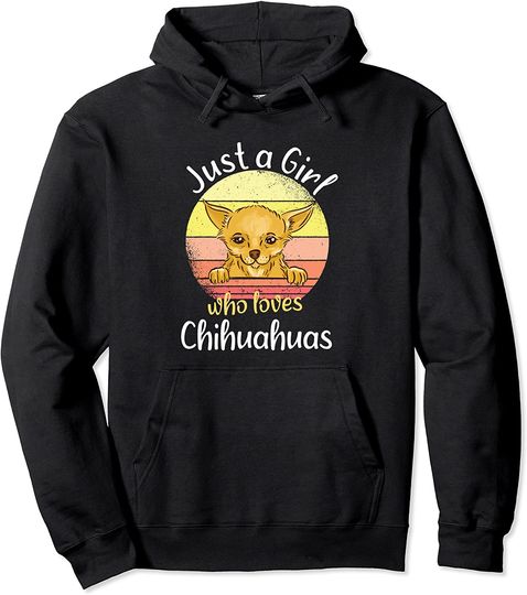 Discover Hoodie Sweater Com Capuz Cão Chihuahua
