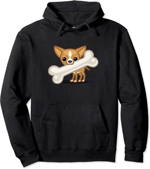 Discover Hoodie Sweater Com Capuz Cão Chihuahua Chip O Lindo Cachorro Chihuahua