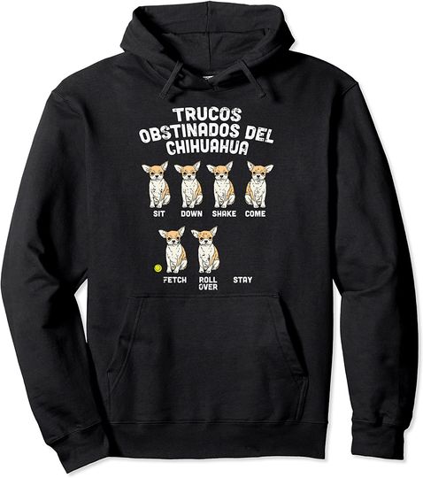 Discover Hoodie Sweater Com Capuz Cão Chihuahua Engraçado Chiwawa Amante De Cães