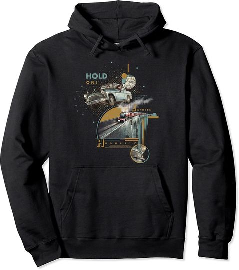 Discover Hoodie Sweater com Capuz Unissexo Ford Anglia para H.ogwarts