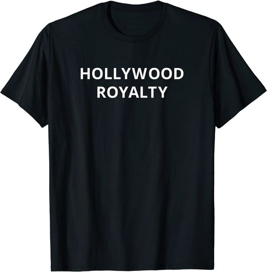 Discover Realeza de Hollywood T-Shirt Camiseta Manga Curta Hollywood Life