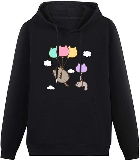 Discover Hoodie Sweater Com Capuz Pusheen The Cat Balloons