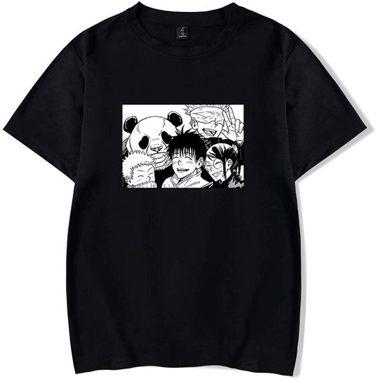 Discover Unisex Anime Jujutsu Kaisen T-shirt