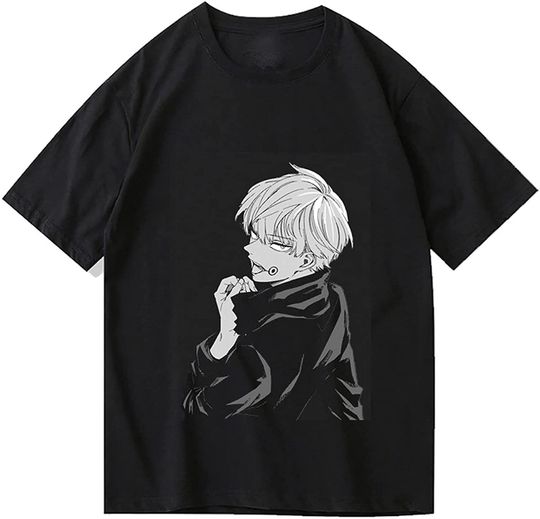 Discover T-Shirt Camiseta Manga Curta Jujutsu Kaisen Anime