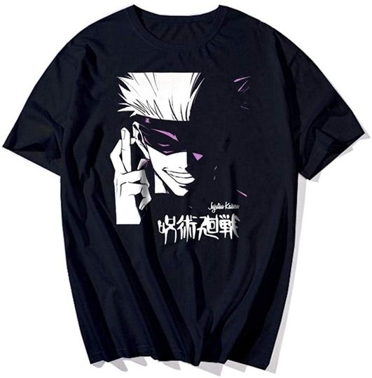 Discover T-shirt Jujutsu Kaisen Gojo Satoru Hip Hop