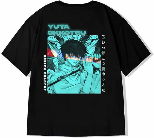 Discover T-Shirt Camiseta Manga Curta Jujutsu Kaisen Yuta Okkotsu