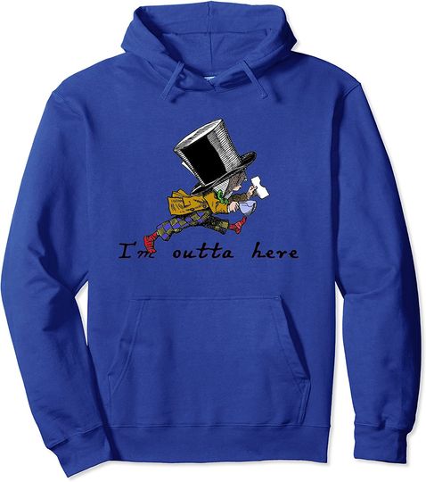 Discover Hoodie Sweater Com Capuz Chapeleiro Louco
