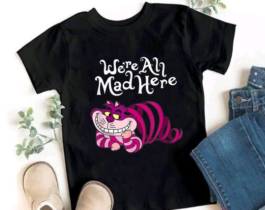 Discover T-Shirt Camiseta Manga Curta Chapeleiro Louco Alice in Wonderland