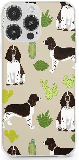 Discover Springer Spaniel Inglês Capa para iPhone 6/ 6s/ 7/ 7 Plus/ 8/ 8 Plus/ X/ XR/ 11/ 11 Pro/ 11 Pro Max/ 12 Pro/ 12 Pro Max/ 12 Mini/ 13/13 Pro/ 13 Pro Max/ 13 Mini