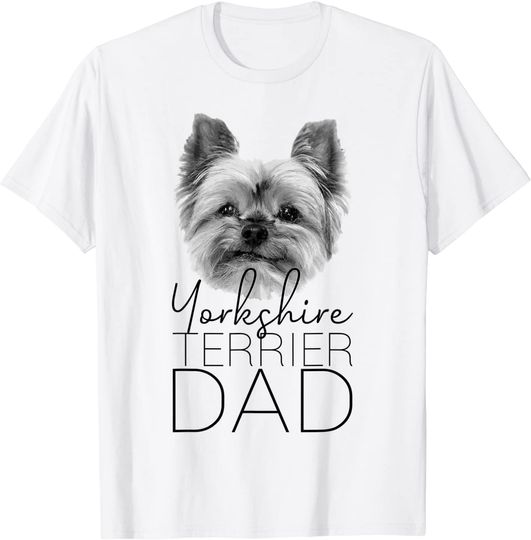 Discover Yorkshire Terrier Dad | T-shirt Unissexo