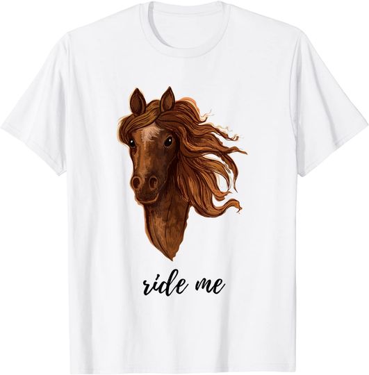 Discover T-Shirt Camiseta Manga Curta Cavalo Mustang Lindos Cavalos Adoram Montar A Cavalo