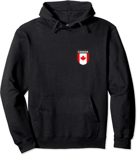 Discover Hoodie Sweater Com Capuz Bandeira Canada