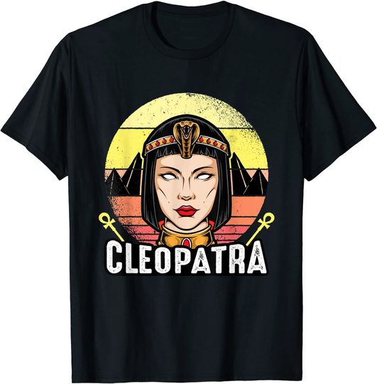 Discover T-Shirt Camiseta Manga Curta Cleopatra Filme Deuses da Mitologia Egípcia