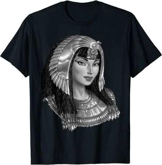 A Rainha Cleopatra T-Shirt Camiseta Manga Curta Cleopatra Filme