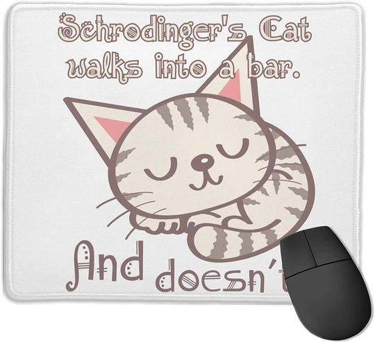 Discover Mouse Pad Tapete De Rato Gato De Schrödinger
