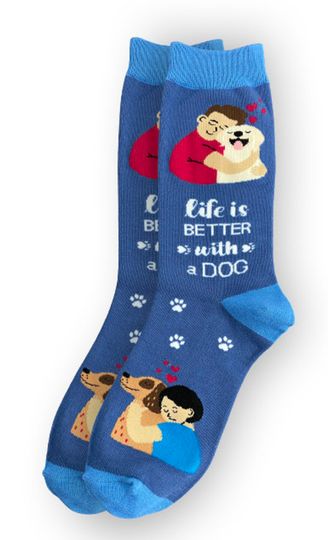 Discover Pet Lover Socks - Meias de Pata de Cão